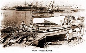 1647- Oran - Un coin du port